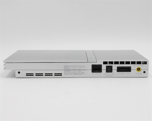 Playstation 2 - Slim - Silver - Konsol - SCPH-70004 - SNR FC4121758 (B Grade) (Genbrug)